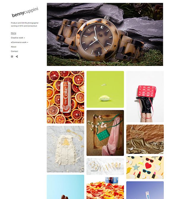 Бенни Куппини - Веб-сайт фотографии, созданный на Pixpa