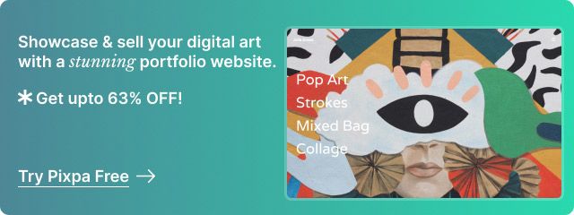 Showcase your skills with a stunning portfolio built on Pixpa