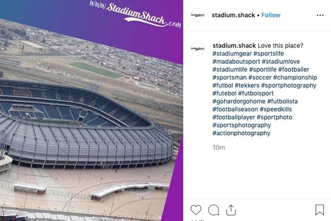 Exemplo de hashtags de fotografia esportiva