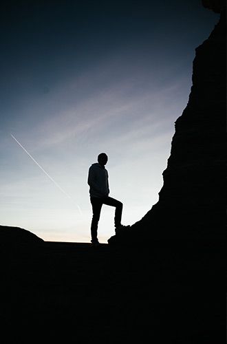Photographie de la silhouette parfaite de Colton Sturgeon
