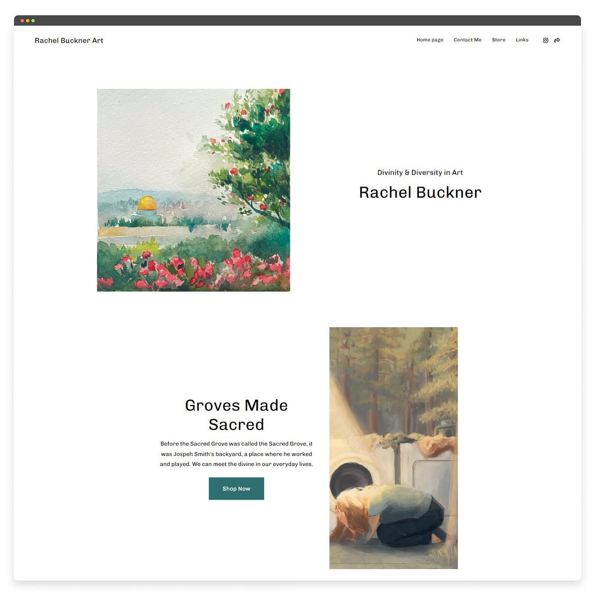 Rachel Buckner - portfolio malarki
