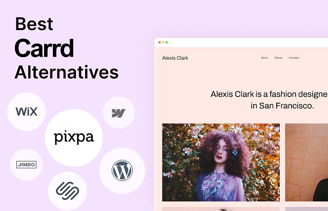 Las 16 mejores alternativas a Carrd en 2025