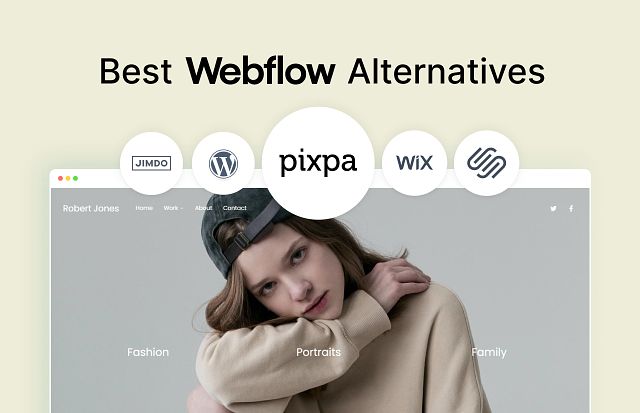 Las 22 mejores alternativas a Webflow en 2025