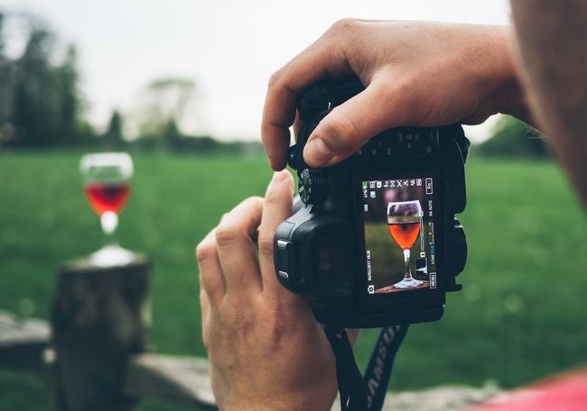 Oefenen om fotograaf te worden