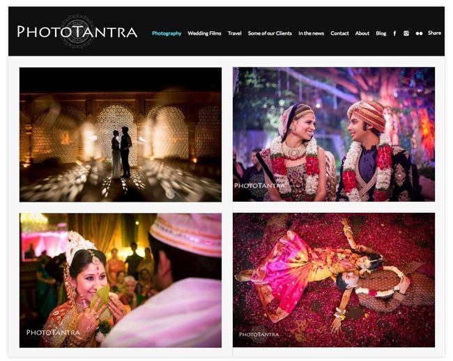 Foto Tantra huwelijksfotografie website