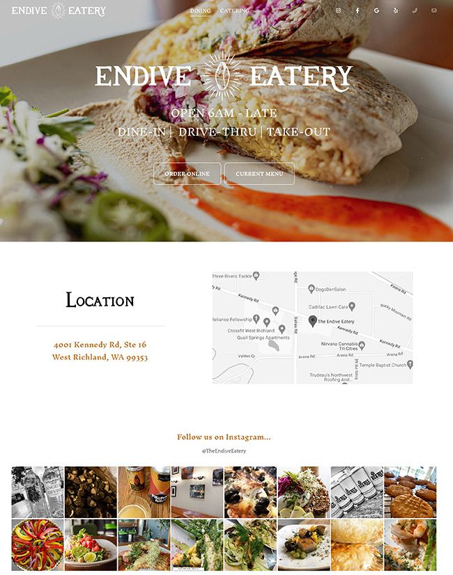 De Andive Eatery-website